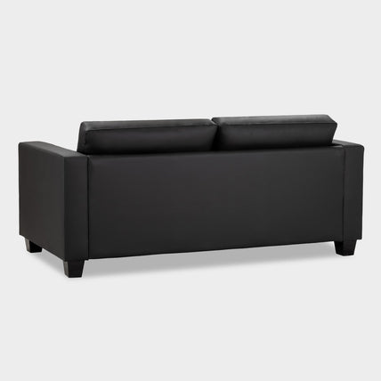Jerry Sofa Black 3 Seater