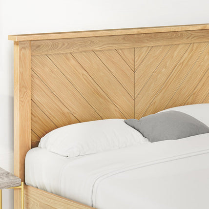 Kenji Bed Frame King Oak