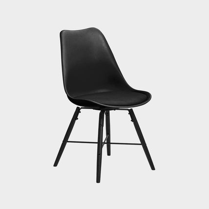 Kiah Set of 2 Dining Chairs Black