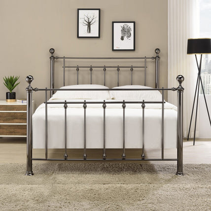Libra Bed Frame King Black