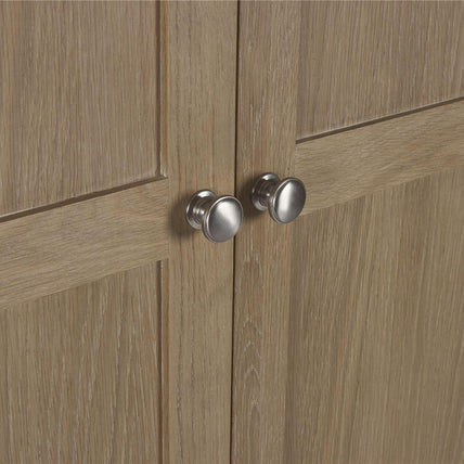 Melissa Wardrobe Limed Oak 2 Door 1 Drawer