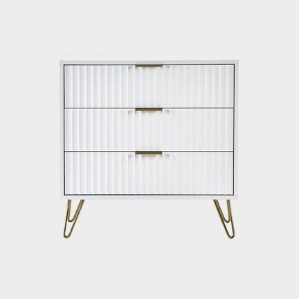 Mira Chest White 3 Drawer