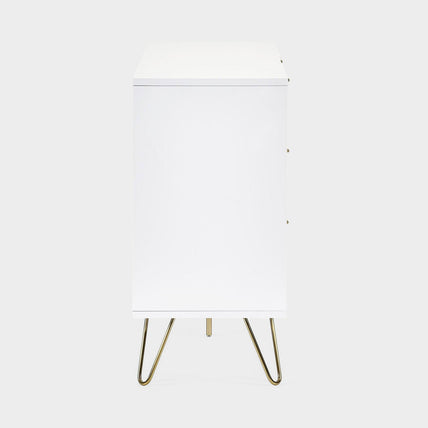 Mira Chest White 6 Drawer