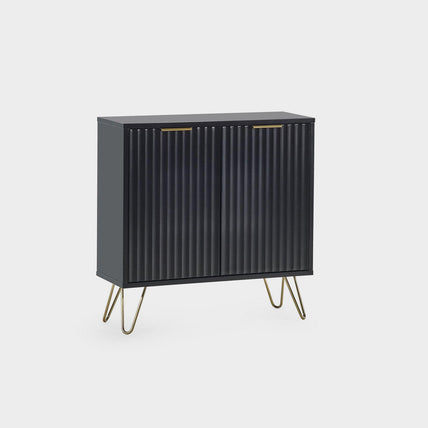 Mira Compact Sideboard Black