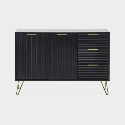 Mira Large Sideboard Black