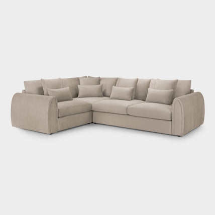 Mirabel Sofa Mocha Left Hand Facing Corner