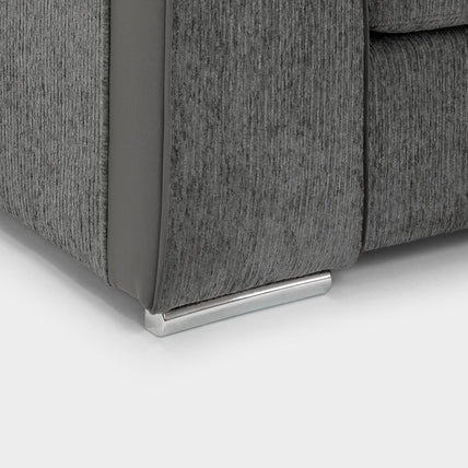 Naples Sofa Grey Large Corner