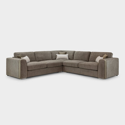 Naples Sofa Mocha Large Corner
