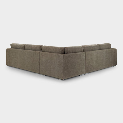 Naples Sofa Mocha Large Corner