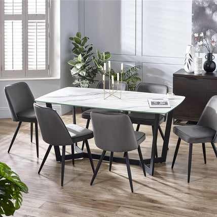 Oli Dining Table White