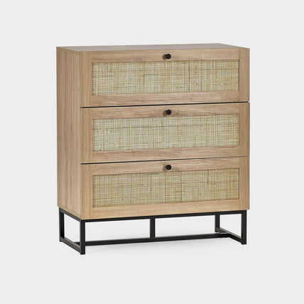 Philippa Chest Oak 3 Drawer
