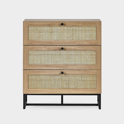 Philippa Chest Oak 3 Drawer