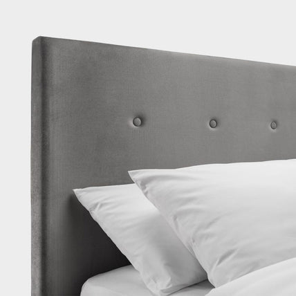 Shoreditch Bed Frame King Slate Grey Ottoman