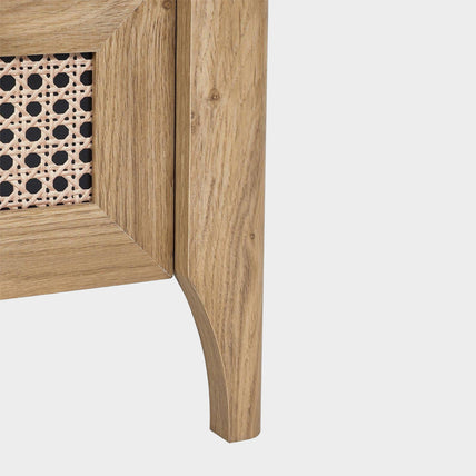 Sunny Bedside Oak 2 Drawer