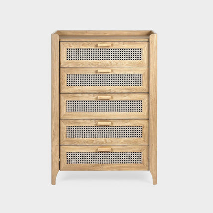 Sunny Chest Oak 5 Drawer
