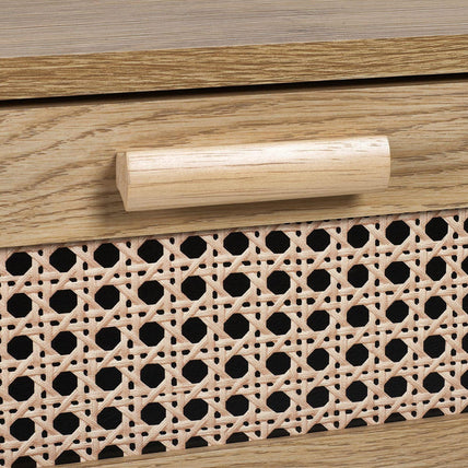 Sunny Chest Oak 6 Drawer Wide