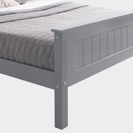 Taurus Bed Frame King Grey