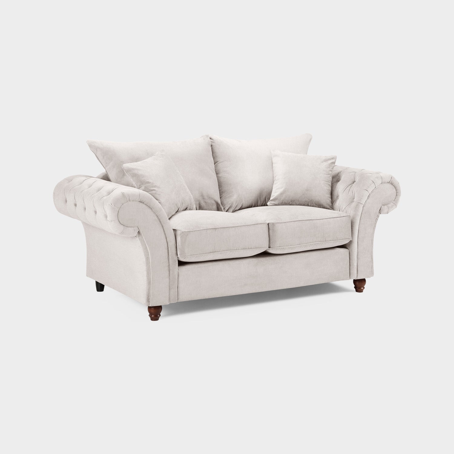 Windsor Fullback Sofa Stone 2 Seater