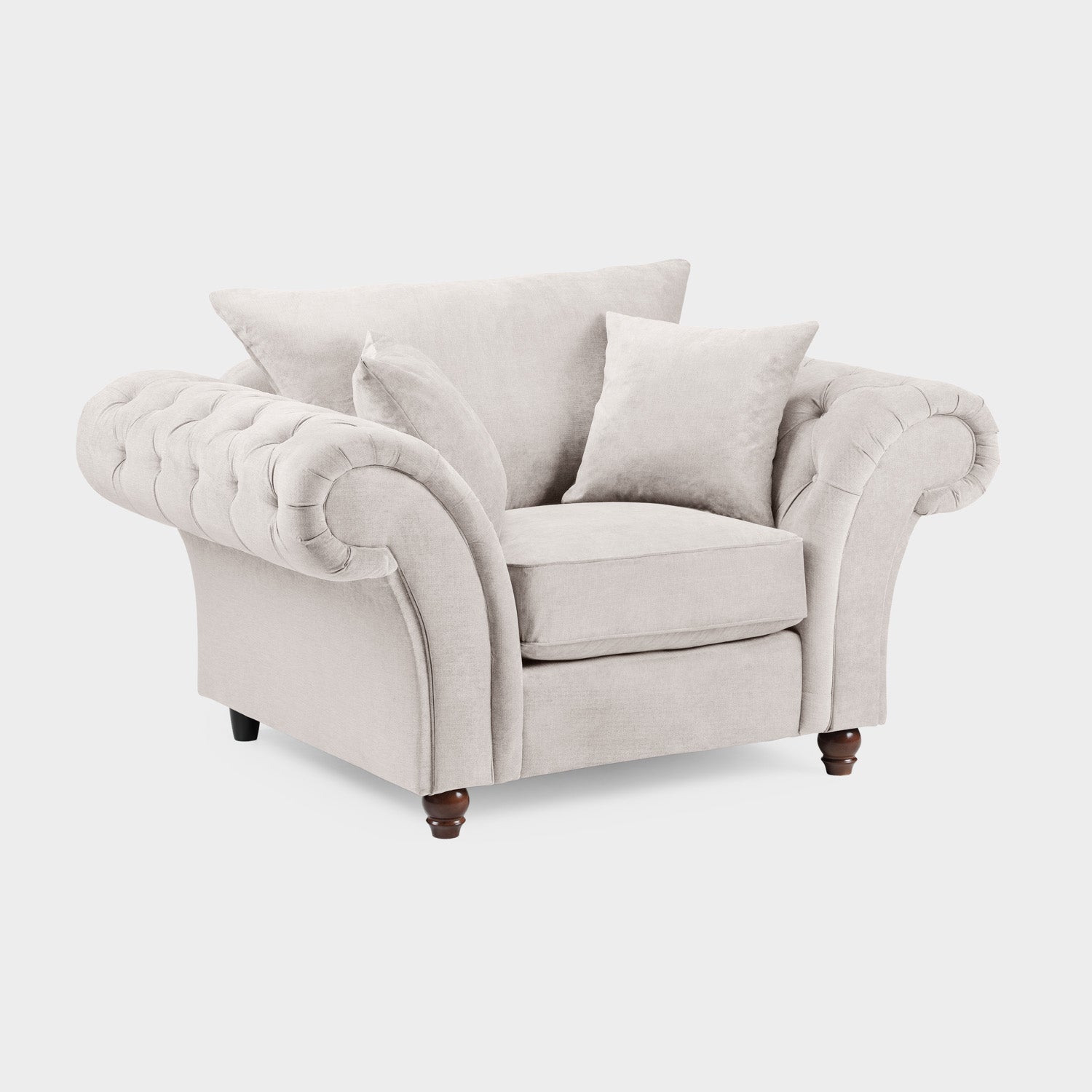 Windsor Fullback Sofa Stone Armchair