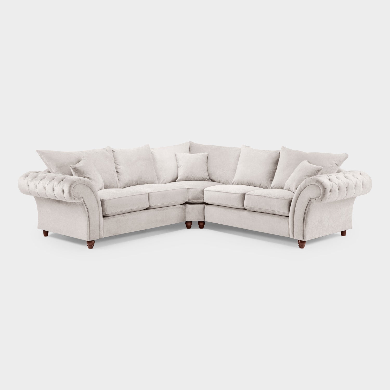 Windsor Fullback Sofa Stone Large Corner