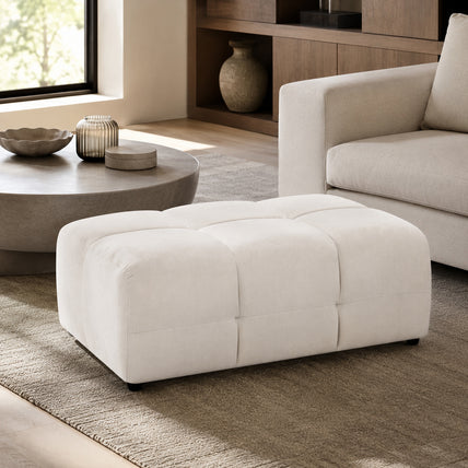 Jacob Sofa Footstool Natural