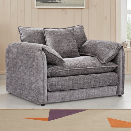 Solaya Sofa Grey Armchair