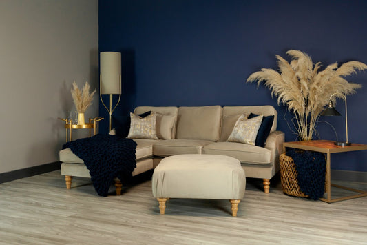 elegant beige colored sofa