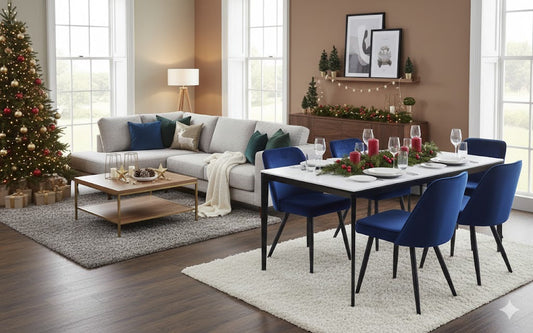 Christmas Home: Living & Dining Furniture & Décor Tips