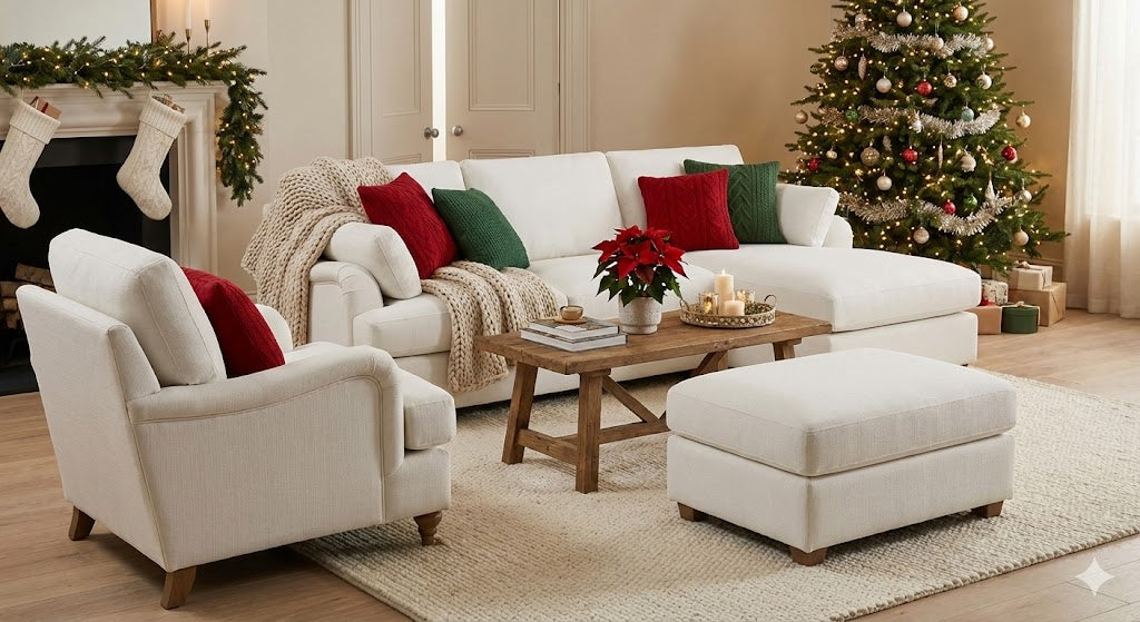 Christmas at Home: Cozy Living Rooms by Honeypot Furniture