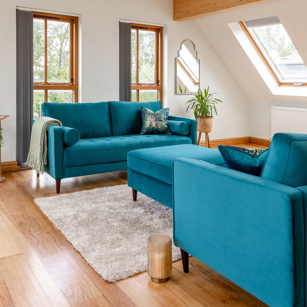 How to Style and Decorate Your Blue Sofas?