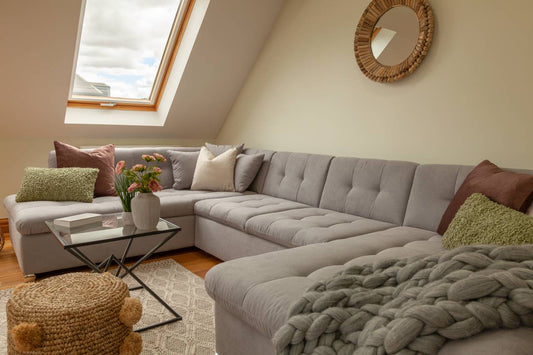 u shape sofa