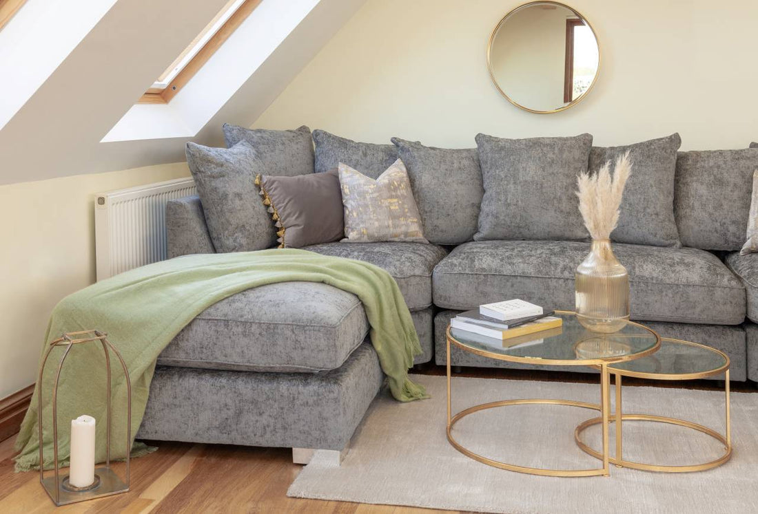 soft and comfortable grey sofa bed