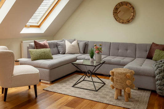 comfortable u shaped sofa bed