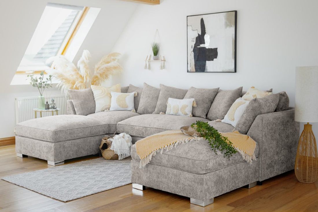 L-Shape vs. Corner Sofas Which One Is Right for You? U-Shaped vs L-Shaped Sofas: Which is the Right One for You? – Honeypot Furniture
