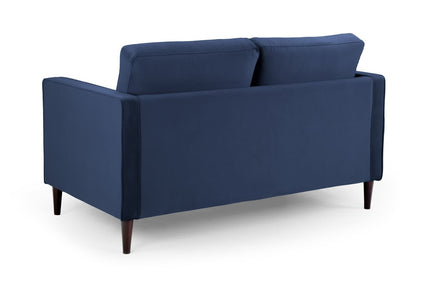 Harper Sofa Plush Blue 2 Seater