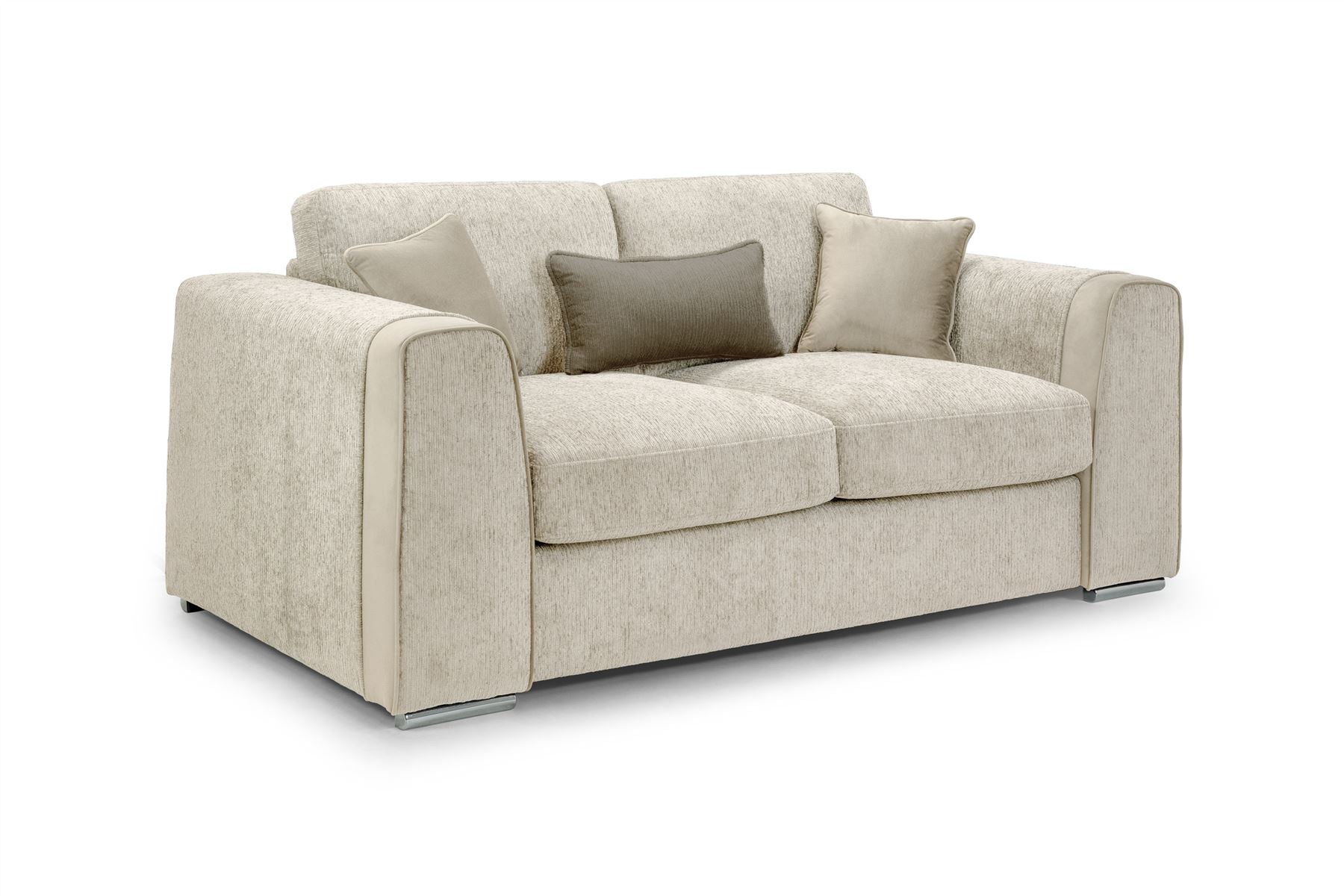 Naples Sofa Beige 2 Seater