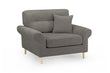 Florence Sofa Mocha Armchair