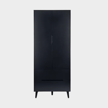 Alicia Wardrobe 2 Door 2 Drawer Anthracite