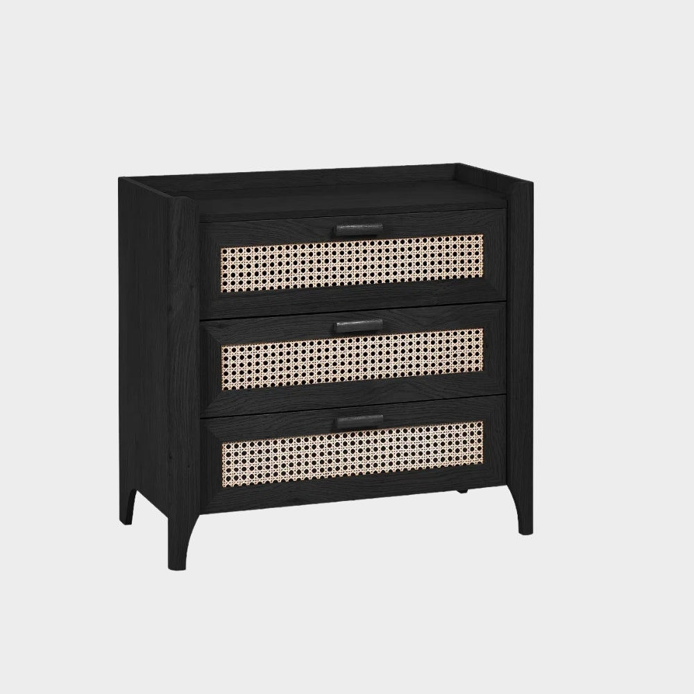 Sunny Chest 3 Drawer Black