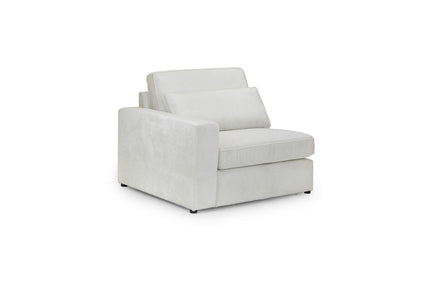 Kiana Modular Sofa Ivory Left Hand Arm Piece