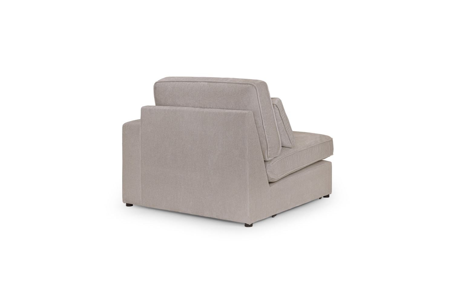 Kiana Modular Sofa Mocha Right Hand Arm Piece