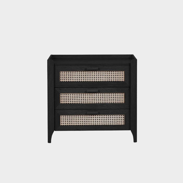 Sunny Chest 3 Drawer Black