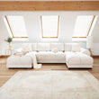 Azzuro Sofa Cream U Shape Corner