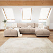 Azzuro Sofa Mocha U Shape Corner
