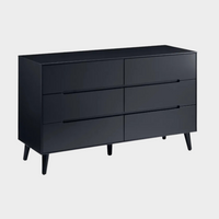 Alicia Chest 6 Drawer Anthracite