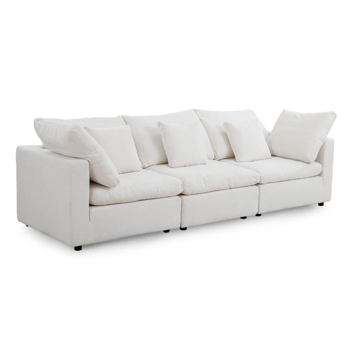 Lotus Feather Sofa Stone Modular Corner