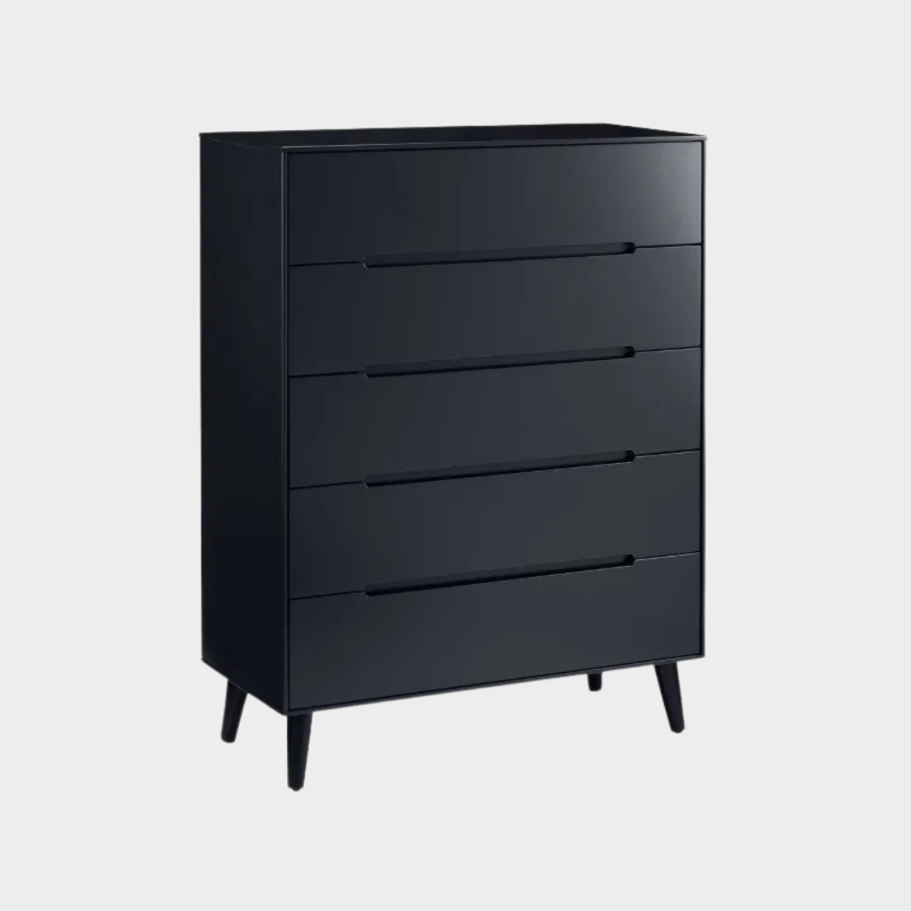 Alicia Chest 5 Drawer Anthracite