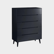 Alicia Chest 5 Drawer Anthracite