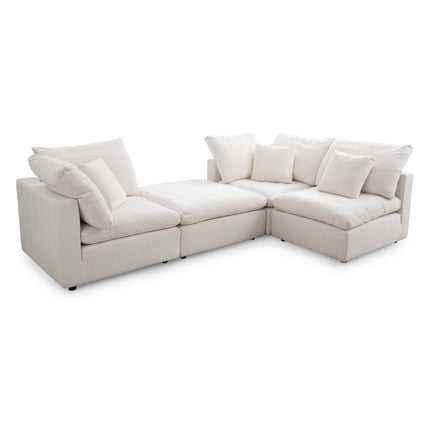 Lotus Feather Sofa Stone Modular Corner