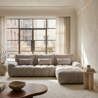 Poppy Sofa Mushroom Right Hand Facing Corner
